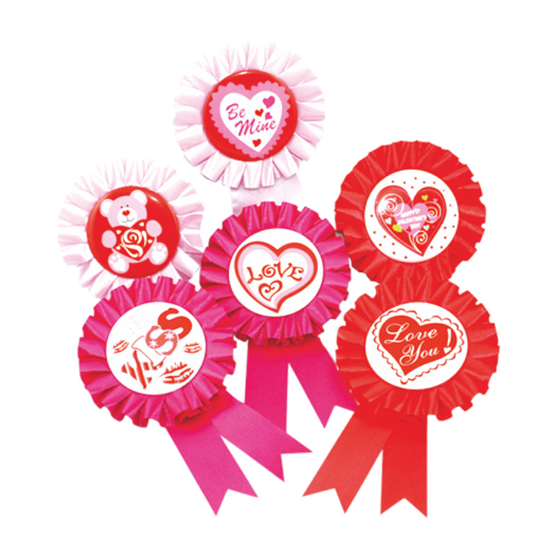 Ruban Badge Fête d'anniversaire Fête des mères Utilisez un badge avec goupille de sécurité