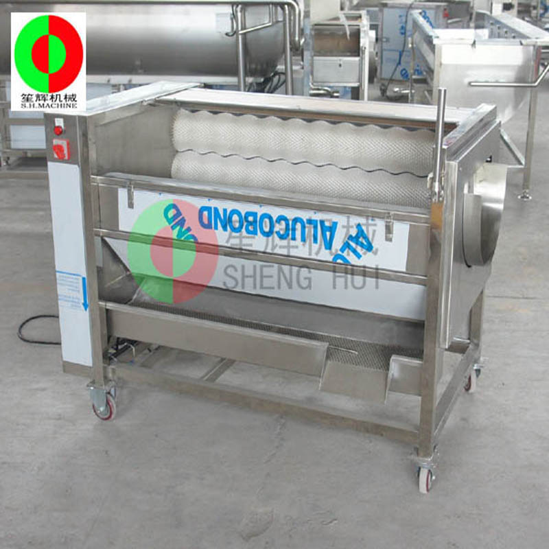 Fruit melon machine de nettoyage / melon fruits nettoyage machine à éplucher / melon fruits brosse nettoyage machine à éplucher QX-612 nouveau