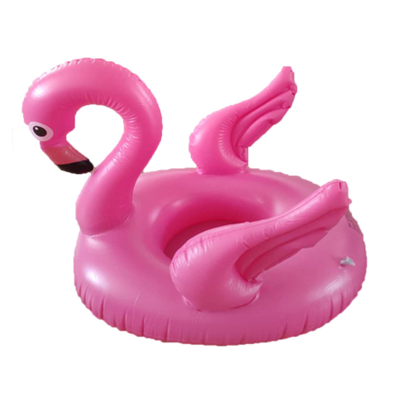 Flotteur gonflable de piscine de bateau de flamingo pour des enfants