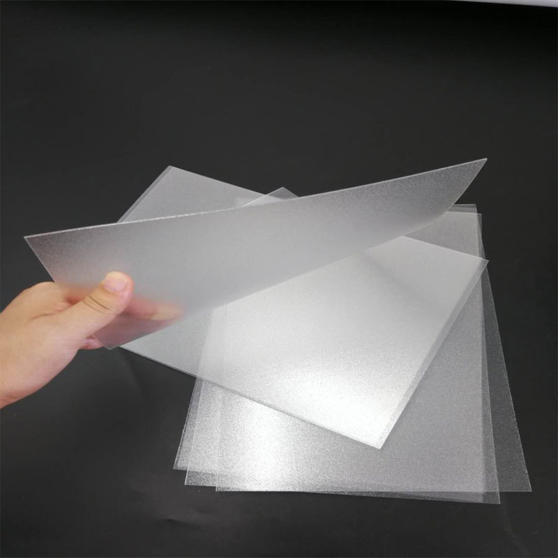 Vente chaude 1.0mm Flexible Transparent Imperméable À L'eau Transparent Polyester PET Feuille De Plastique En Plastique Film Pour Boîte Pliante