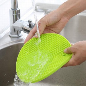 FDA cadeaux promotionnels en silicone tasse coaster différentes formes