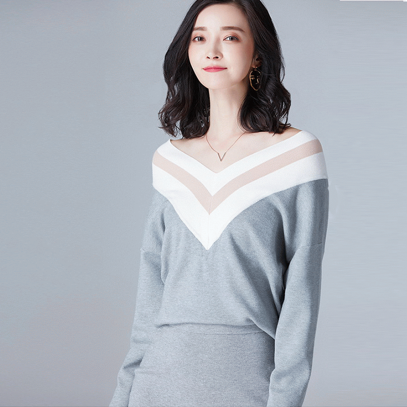 Pull sur mesure 100% laine mérinos à col slash