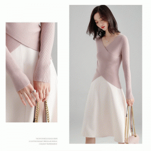 Pull femme 2019 col montant