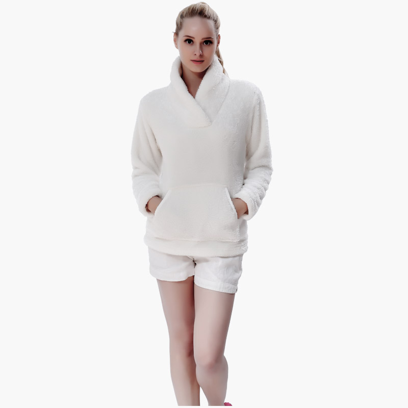 Sweat-shirt femme en laine polaire Snuggle