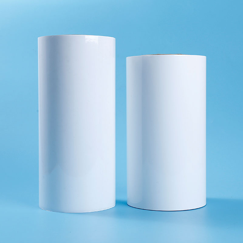 Feuille en plastique rigide blanche d'APET de la catégorie comestible 0.5mm pour le thermoformage