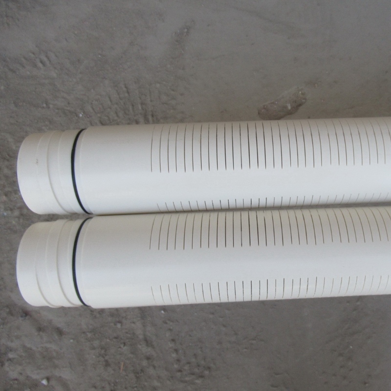 Tuyau d'enveloppe de puits d'eau de PVC de connexion de fil de catégorie comestible