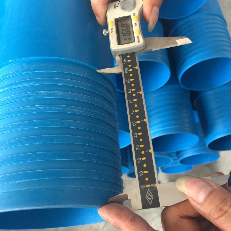 Tuyau d'enveloppe de PVC de filetage trapézoïdal adapté aux besoins du client pour le puits d'eau