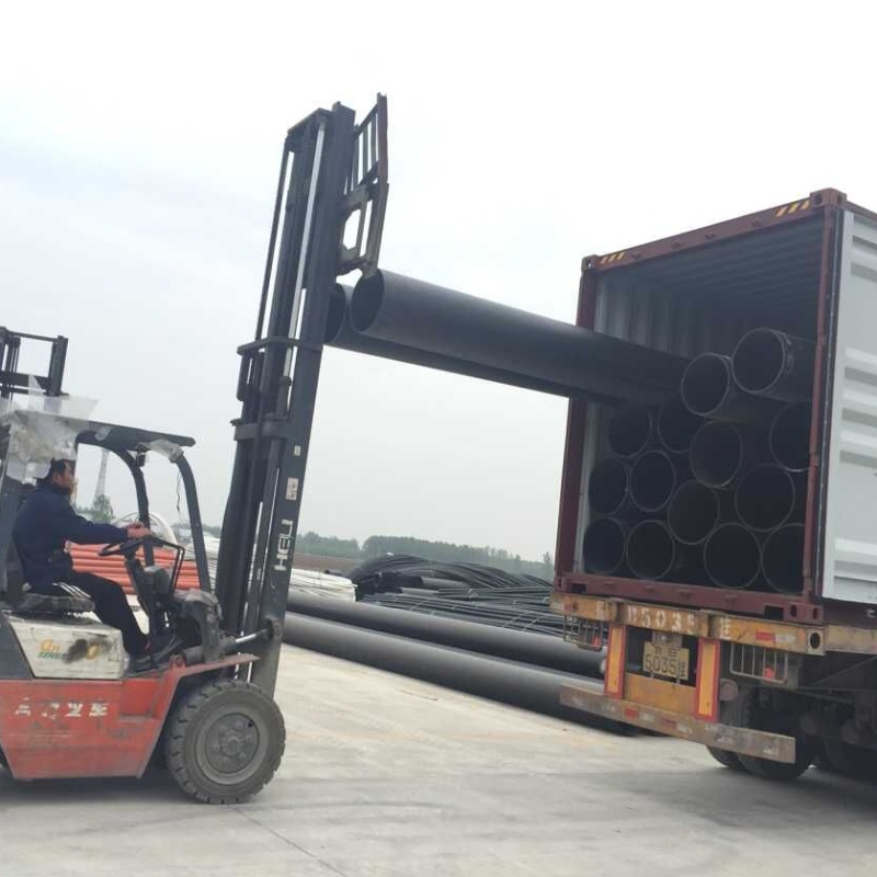 DN500 Fabrication de tuyaux en HDPE pour approvisionnement en eau de qualité alimentaire en Chine