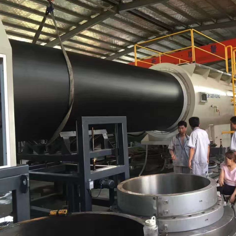 Grande taille de 1600mm de tuyau de HDPE, tube de HDPE pour les eaux usées