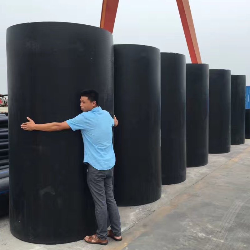 Chaîne de production de tuyau de HDPE de taille de 1400mm pour l'approvisionnement en eau