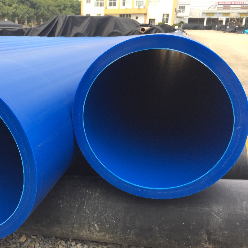 Tuyau HDPE de couleur bleu standard ISO pour le marché du Sri Lanka