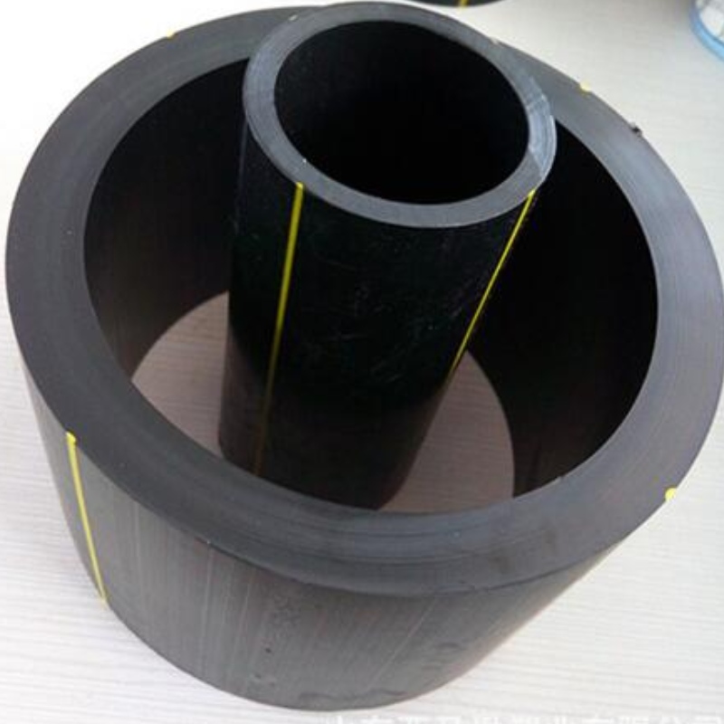 Fournisseur chinois de tuyaux de gaz en PEHD avec ligne jaune