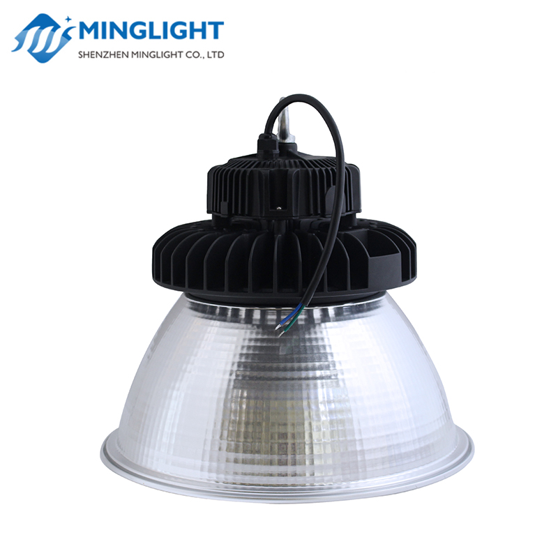 La lumière 130lm / w élevée industrielle dimmable a mené la lumière d'entrepôt de lumière élevée de baie