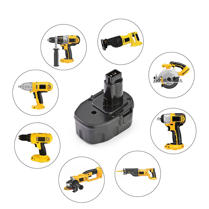 Remplacement rechargeable de batteries de foret de Ni-Cd 1500mAh 14.4V pour des outils électriques de Dewalt