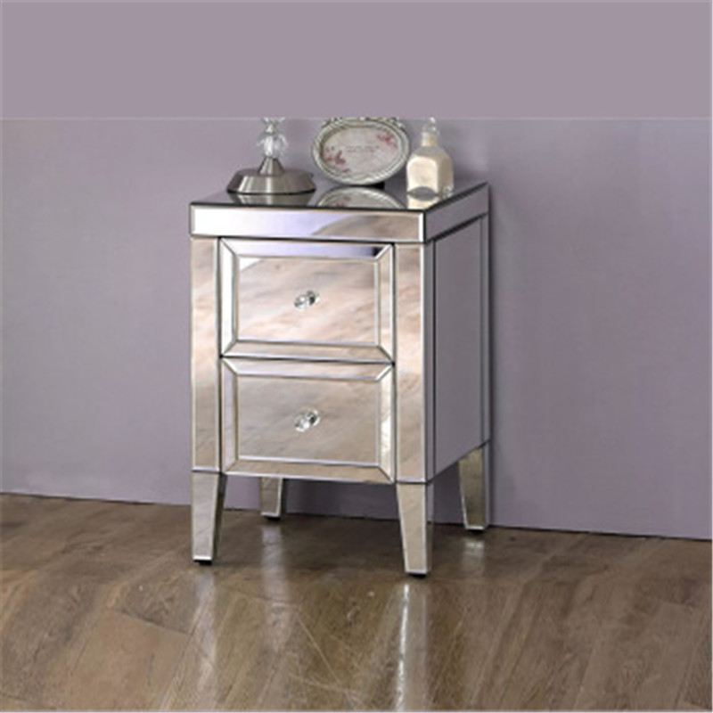 Table de chevet avec miroir NT-034