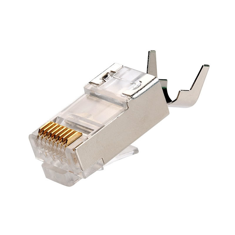 Connecteur RJ45 Connecteur Ethernet à sertir RJ45 STP Modular