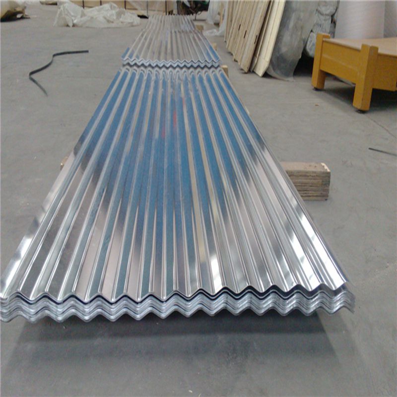 Chine 1060 3003 feuille de toiture en aluminium ondulé