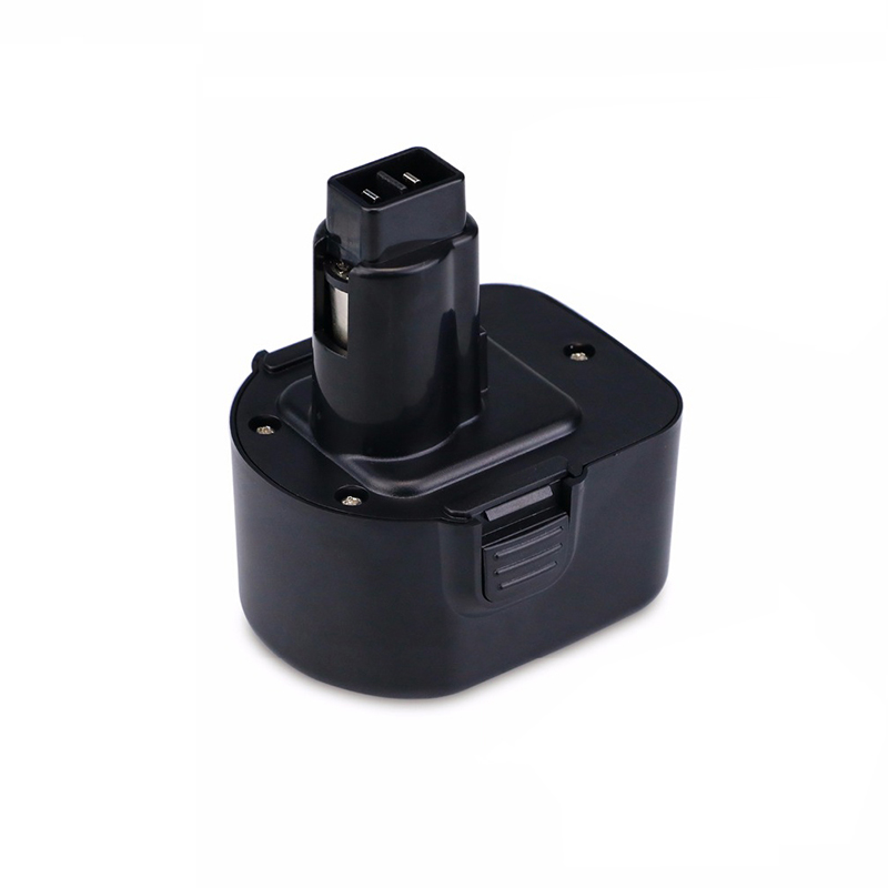 Ni-Cd 2000mAh 12V Batteries rechargeables de remplacement pour Dewalt DE9075, DE9501, DW9071 Perceuse sans fil