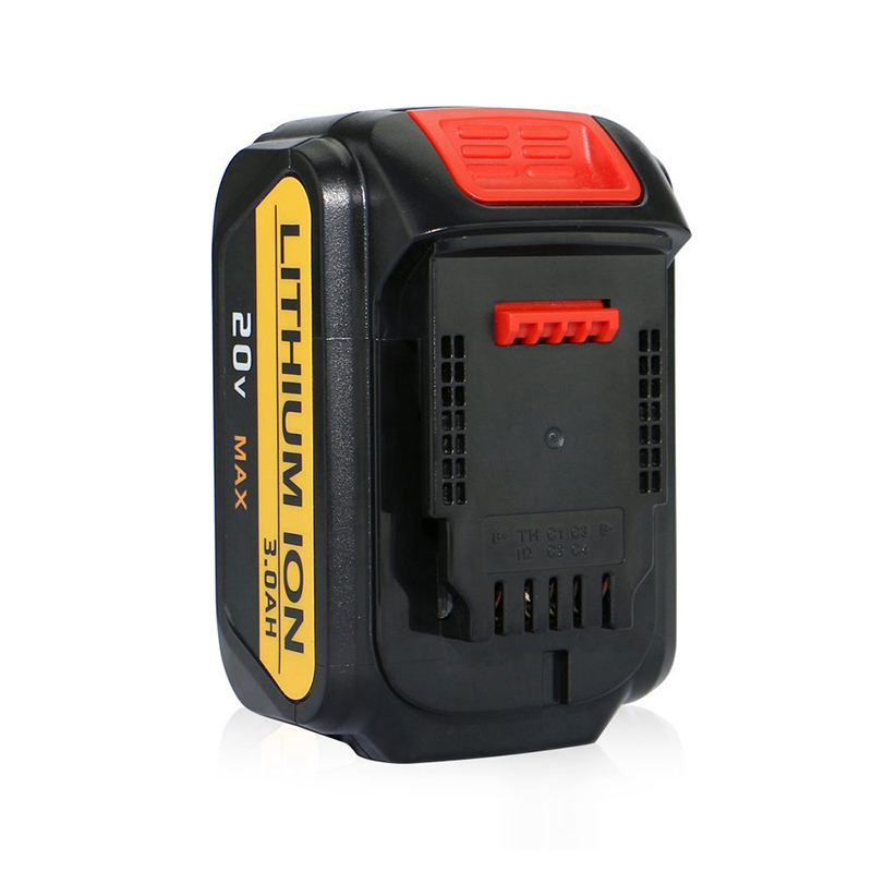 Batteries de remplacement pour outil sans fil Li-ion 20V 3000mAh pour Dewalt DCB182, DCB184, DCB200, DCB201