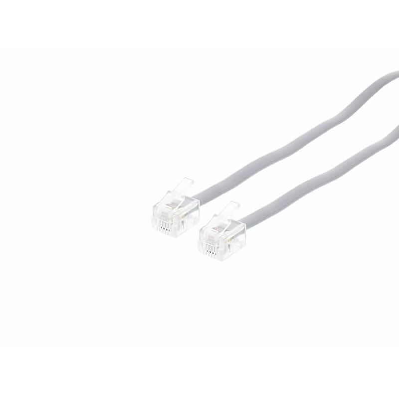 Câble téléphonique modulaire à 6 conducteurs RJ12 à câbles croisés