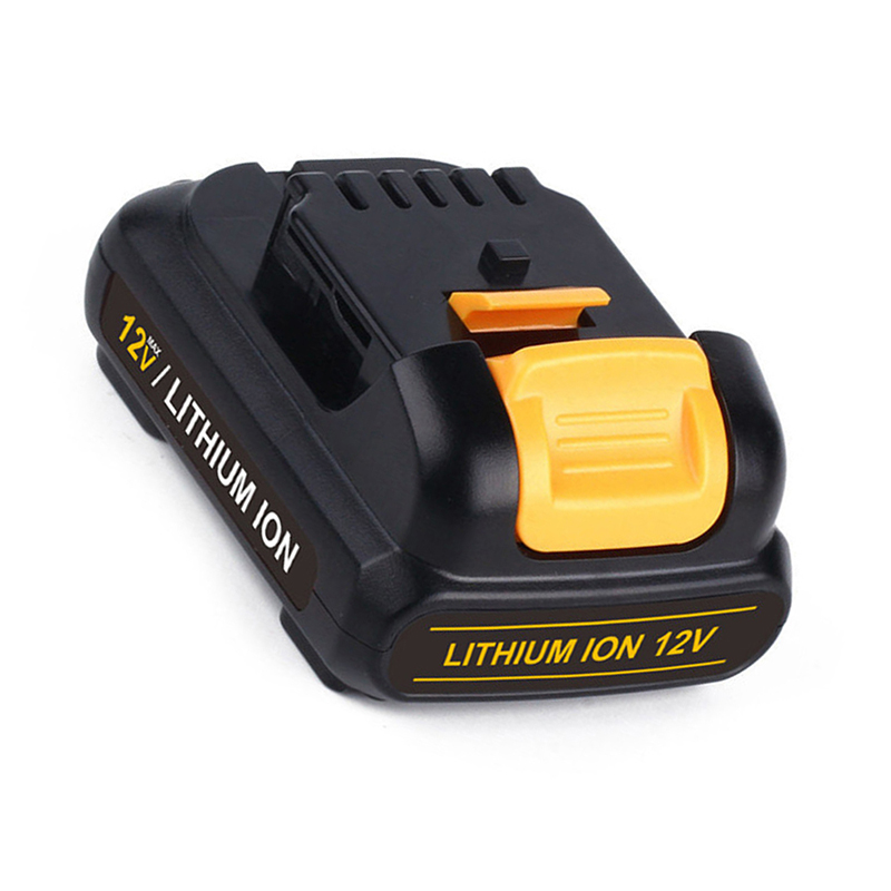 Batterie d'outil rechargeable de rechange Li-ion 12V 2000mAh pour Dewalt DCB120, DCB121