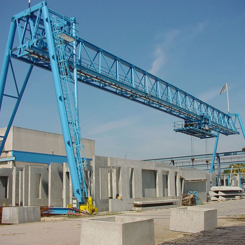 Grue de portique de botte