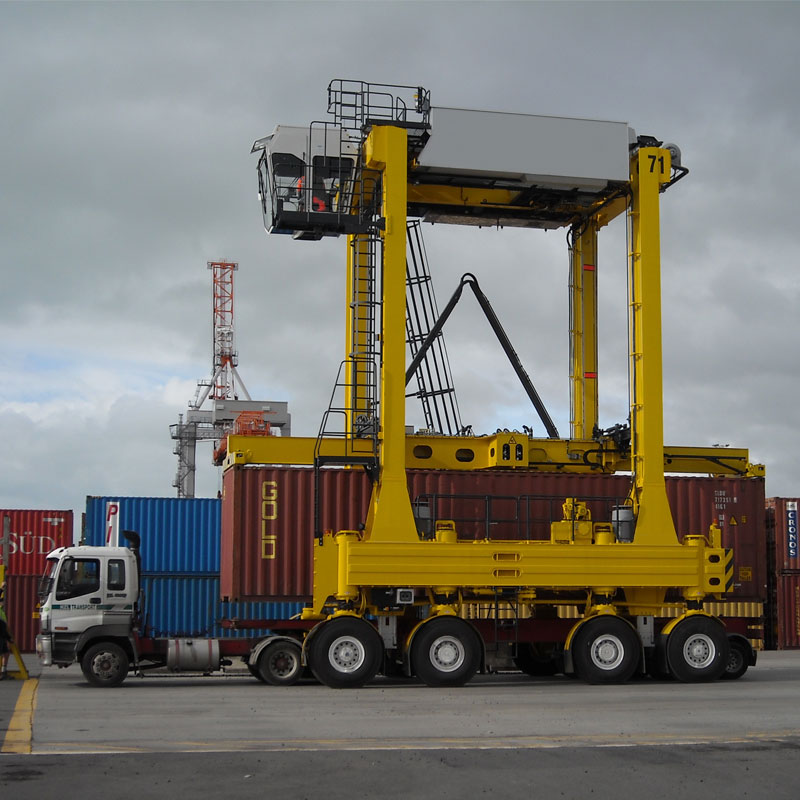 Grue à portique Straddle Carrier