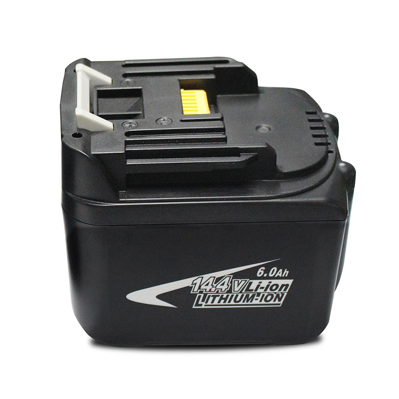 Batteries de rechange de rechange Li-ion 14.4V 6000mAh pour les perceuses Makita BTW250Z, BUB142Z