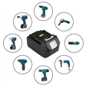 BL1815, BL1820, BL1825, BL1830 18V 3000mAh 10 cellules de batterie de batterie sans fil de rechange pour outils Makita