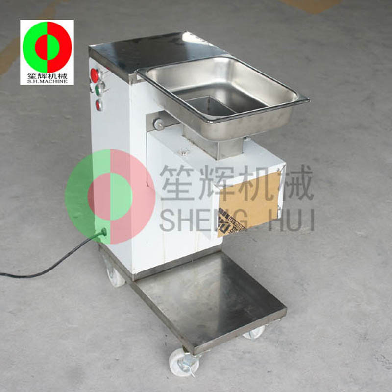 Petite trancheuse à viande / trancheuse à viande / découpeuse de viande / petite trancheuse à viande verticale QE-500