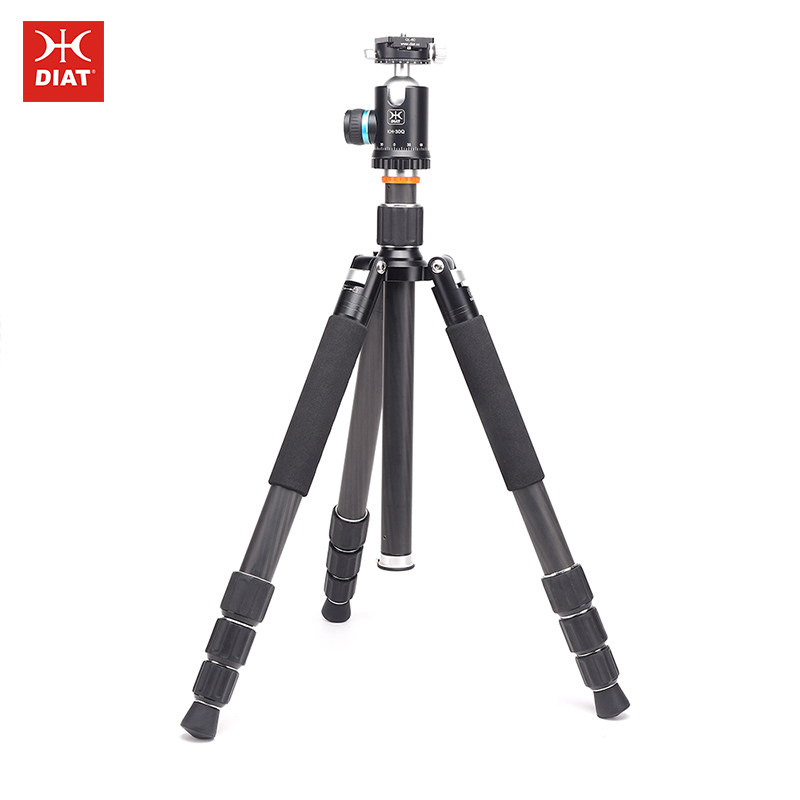 DIAT CM324A KH30Q professionnel trépied de caméra en fibre de carbone pure monopod flexible amovible