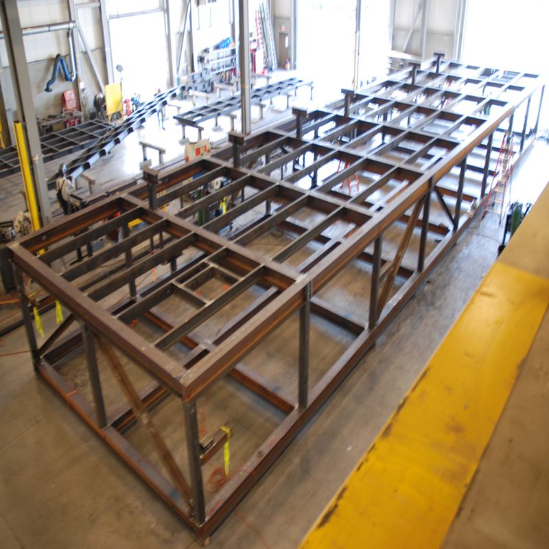 Fabrication en acier de construction sur mesure