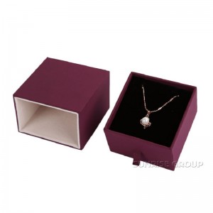 Sac en papier de boîte à bijoux fait main haut de gamme fait main bijoux