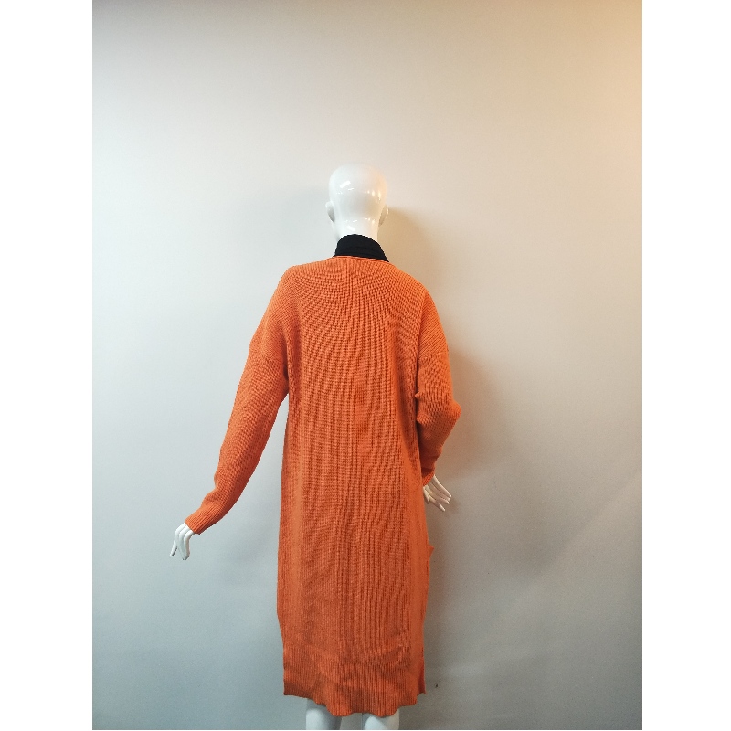 CARDIGAN DE LONGUEUR ORANGE RLWS0035F