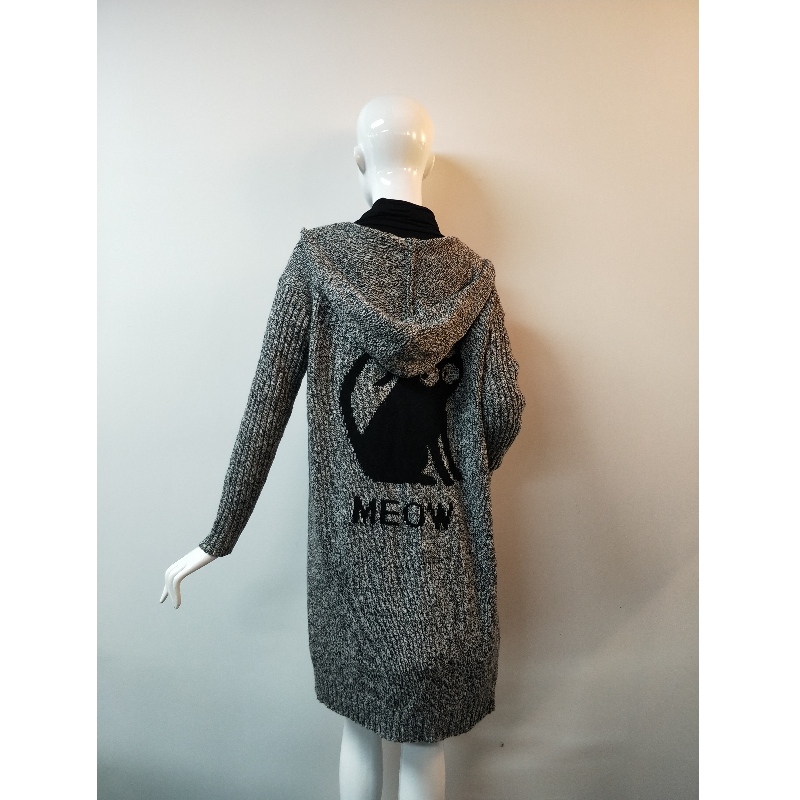 PULL CARDIGAN GRIS RLWS0091F