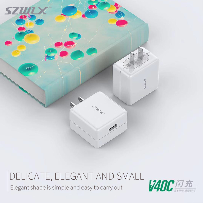 WEX - V40C OPPO VOOC - Adaptateur secteur, chargeur mural, chargeur de voyage