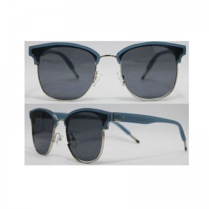 Lunettes de soleil PC pour hommes, monture combinée, lentille UV 400, ordres OEM bienvenus