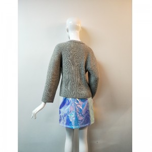 PULL GRIS DAME RLWS0119F