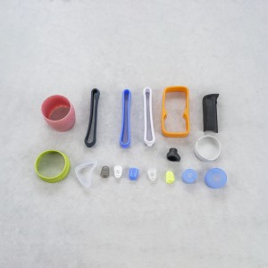 Partie clé et couvercle en silicone