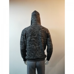 PULL HOMME À CAPUCHE GRIS RLMS0005F