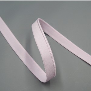 10 # échantillon gratuit en nylon coloré spandex coloré tricoté bande sangle pour vêtements
