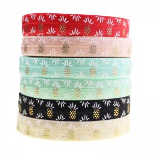 12 # personnalisé Haute Qualité 5/8 Fold Over Elastic