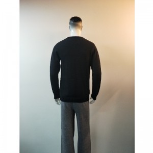 PULL IMPRIMÉ NOIR AU CARTOON RLMS0028F