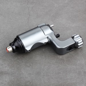 1 Pcs Gris Nouveau Top Qualité RCA 3.5mm Interface Tatouage Rotary Machine Gun Tatouage Professionnel machine rotative maquina de tatuagem