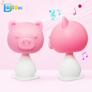 Nouveau Design Sécurité Bébé Dentition Hochet Qualité Alimentaire Silicone Bébé Dentition BPA Libre Bébé Dentition