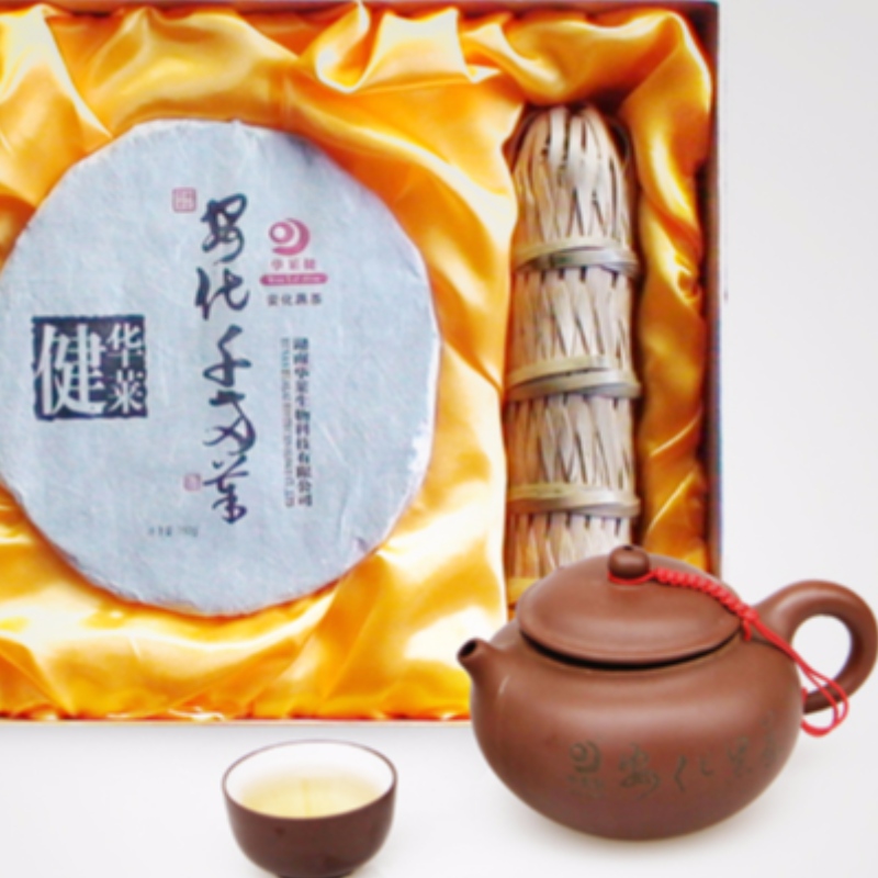 06 deux mille séries grand ensemble thé hunan anhua thé noir thé de la santé