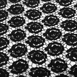 dentelle de soie de lait, dentelle de polyester / nylon, dentelle de coton, tissus