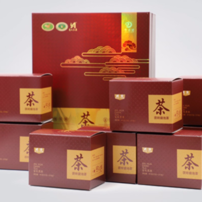 sachet de thé fuzhuan thé hunan anhua thé noir soins de santé