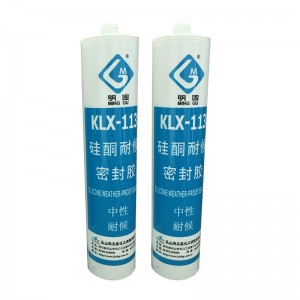 KLX928 Mastic Silicone Structure pour mur rideau en verre et aluminium