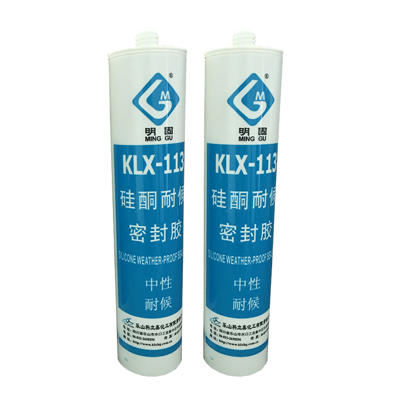 KLX928 Mastic Silicone Structure pour mur rideau en verre et aluminium